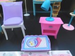 bedroom playset blue bed e